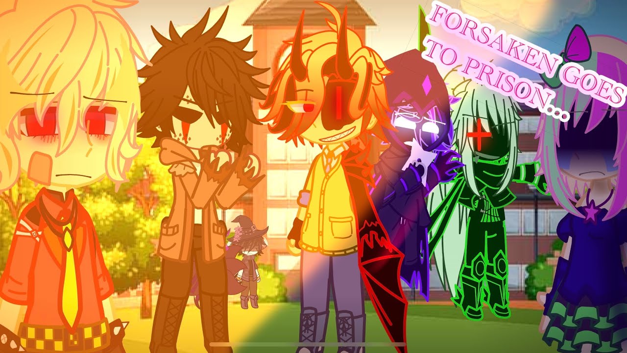 [⛓️] FORSAKEN GOES TO PRISON !! // Forsaken Gacha \\ NOT OG //  #forsaken