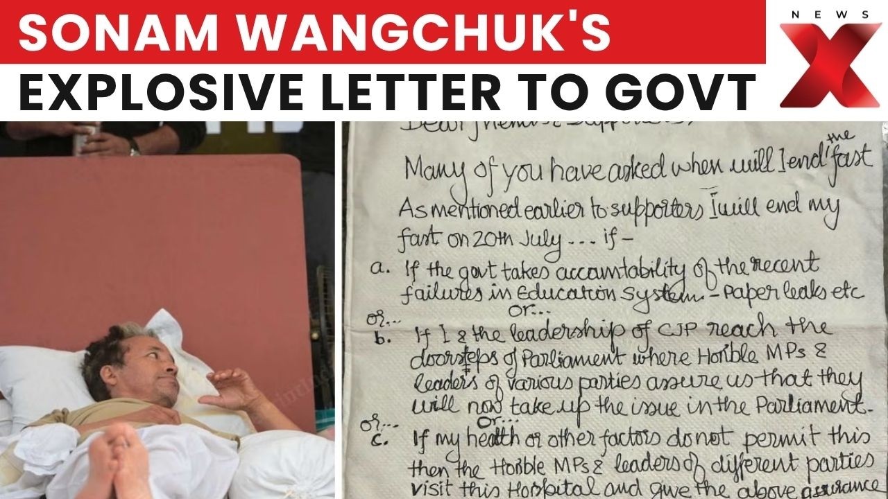 Sonam Wangchuk's Big Letter: Conditions To End Hunger Strike Revealed
