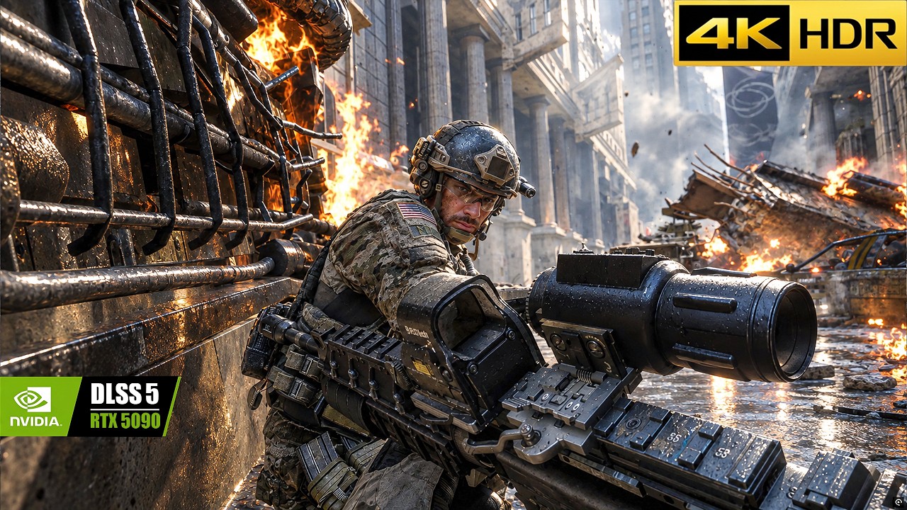 DLSS 5 Call of Duty Modern Warfare 3 | ULTRA Realistic Graphics Gameplay RTX 5090 4K 60FPS
