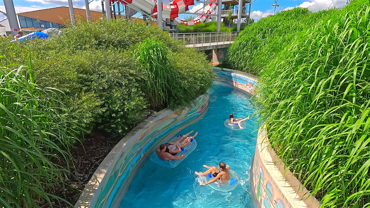 Lazy River at Aqualand Moravia 🇨🇿