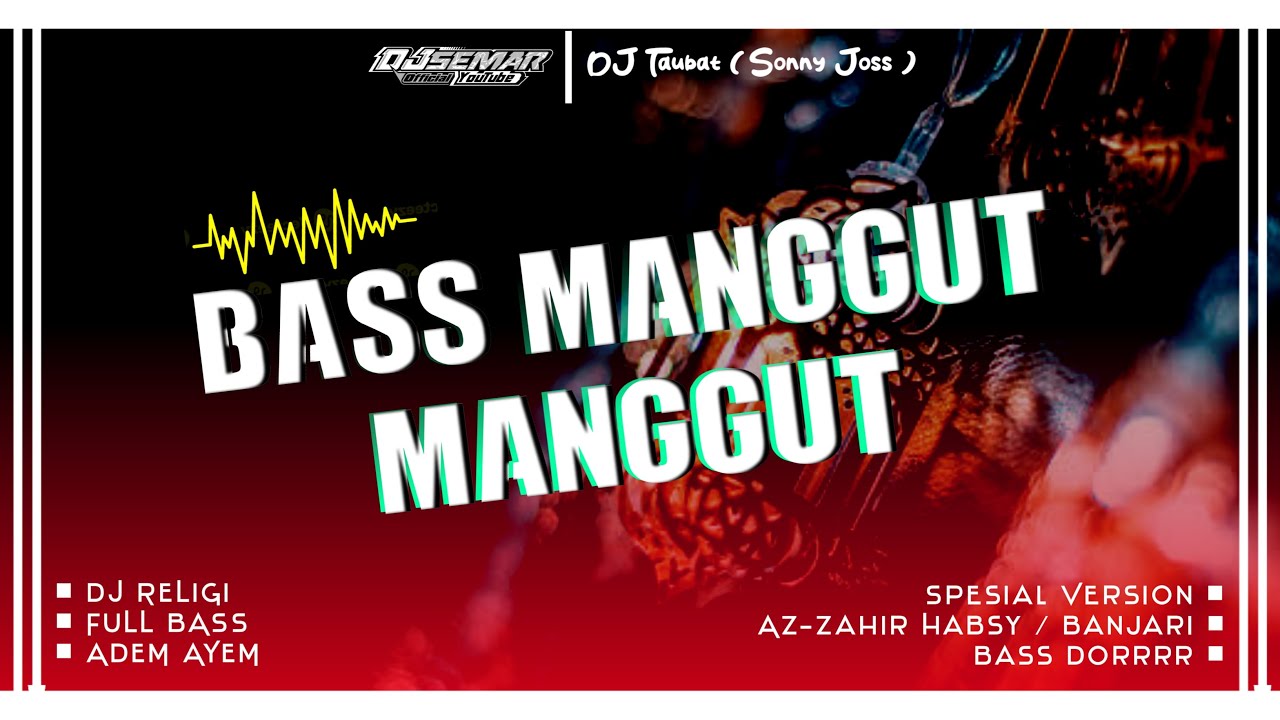 Dj Cek Sound Full Bass &bull; DJ TAUBAT ( SONNY JOS ) &bull; Religi Adem Ayem &bull; Banyuwangian Version