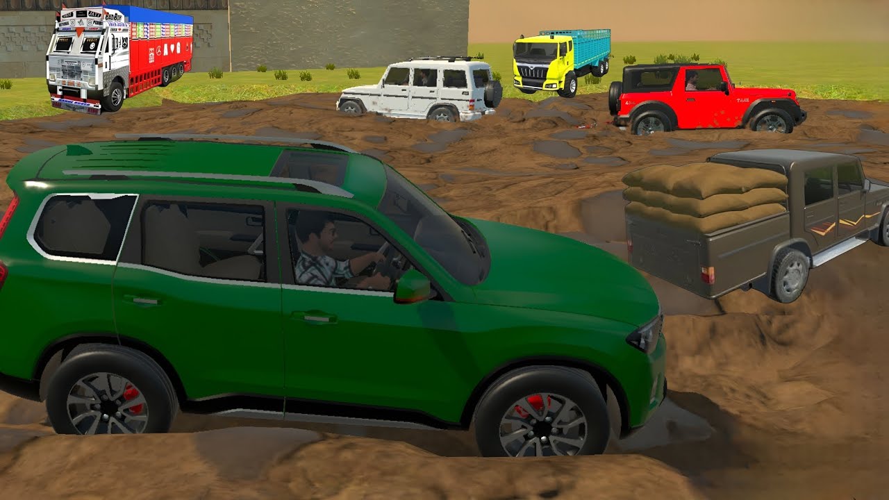 Luxury SUVs Stuck in Deep Mud 😱 | Chain Rescue Challenge 🚗💥