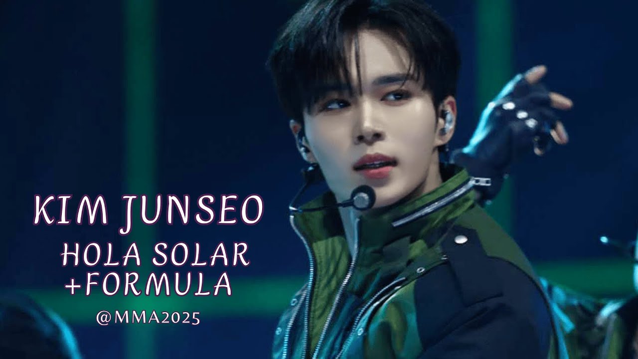 [251220] JUNSEO FOCUS 'HOLA SOLAR + FORMULA' @Melon Music Award 2025 