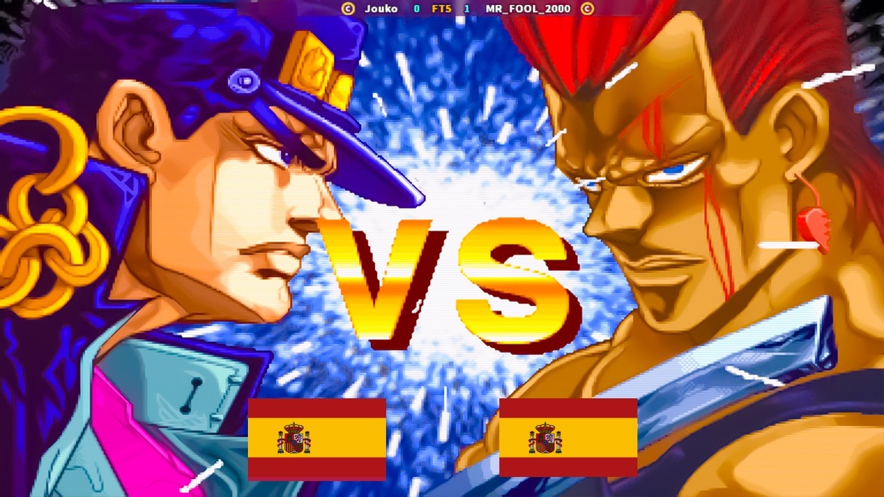 Jojo's Bizarre Adventure - Jouko Vs Mr Fool 2000