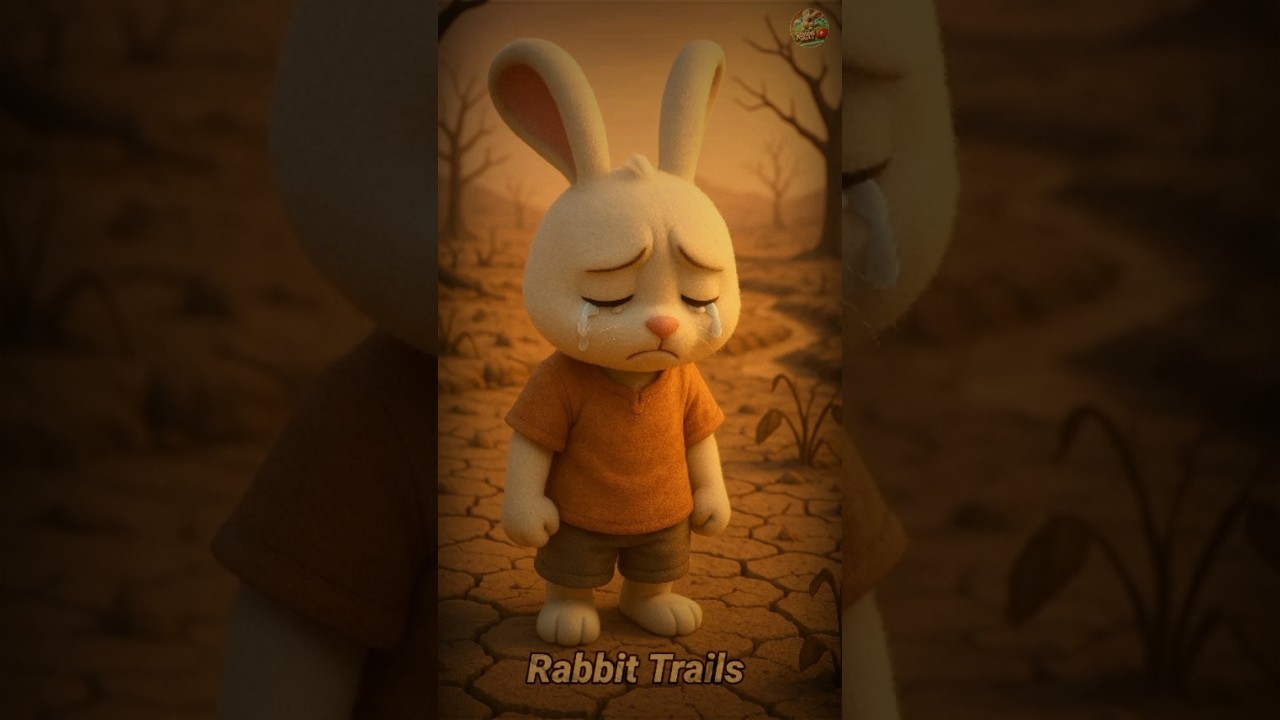 😭खरगोश और सूखा जंगल,,🐰#shorts #viralvideo #cartoon#rabbittrails