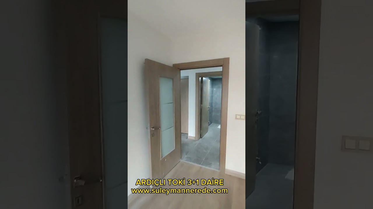 SÜLEYMAN, ARDIÇLI TOKİ DE SIFIR 3+1 YÜKSEK GİRİŞ DAİRE KİRALİYOR