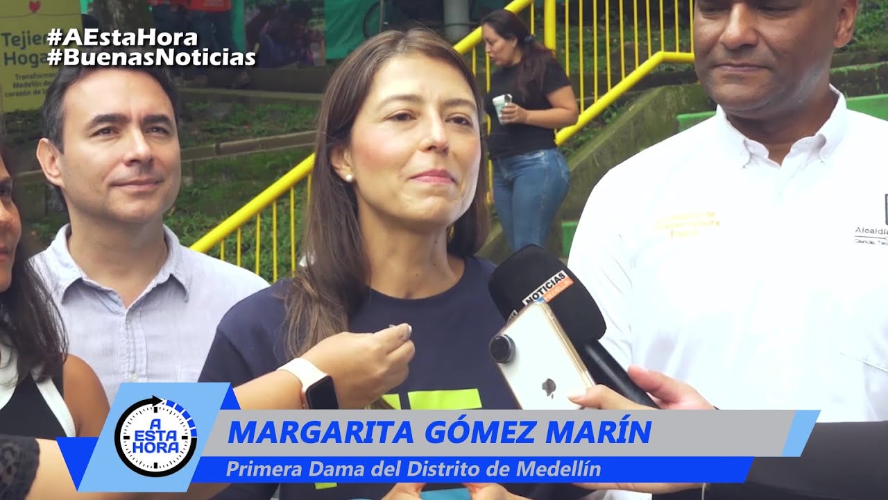 Margarita Gómez Marín, primera dama de Medellín en A ESTA HORA