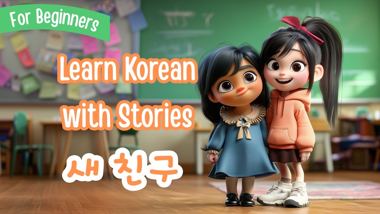 Learn Korean with Stories | Seulgi Makes a New Friend 📚 | A Day with Seulgi Ep 1 🌸