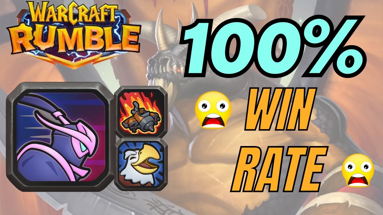 This is WITHOUT A DOUBT the *DIRTIEST* deck to ever exist in Warcraft Rumble history!!