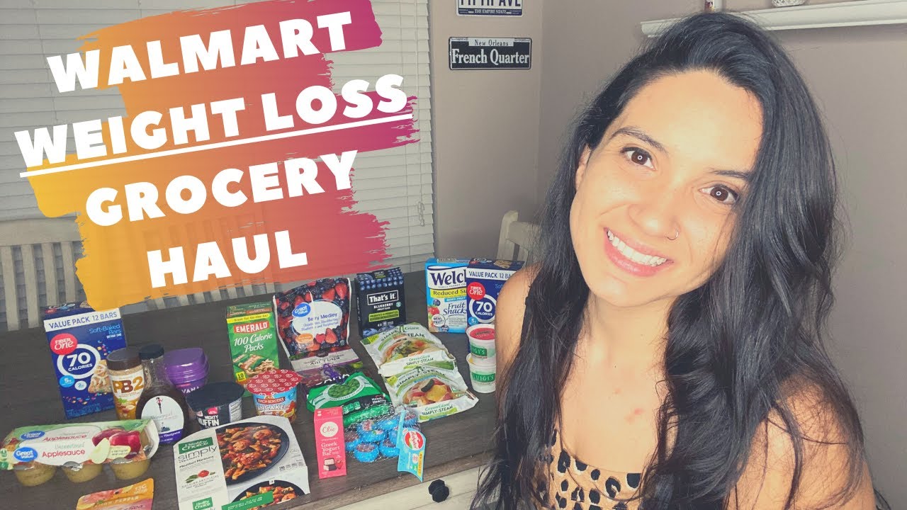 Weight Loss Walmart Grocery Haul | Healthy and Macro Friendly Grocery Haul | Mauricette Diaz