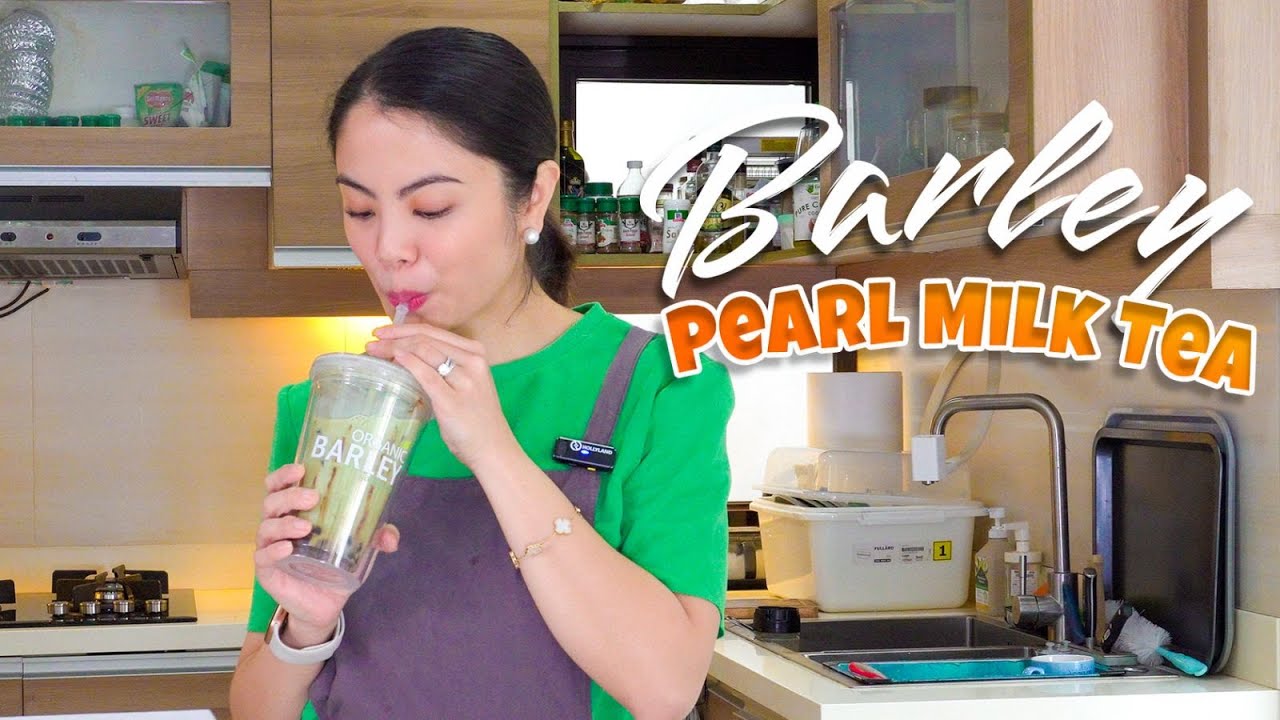 Barley Pearl Milktea by Selina Dagdag-Alas