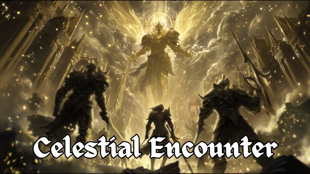 Celestial Combat Music | Epic Fantasy Battle Soundtrack for D&D, RPGs & Boss Fights