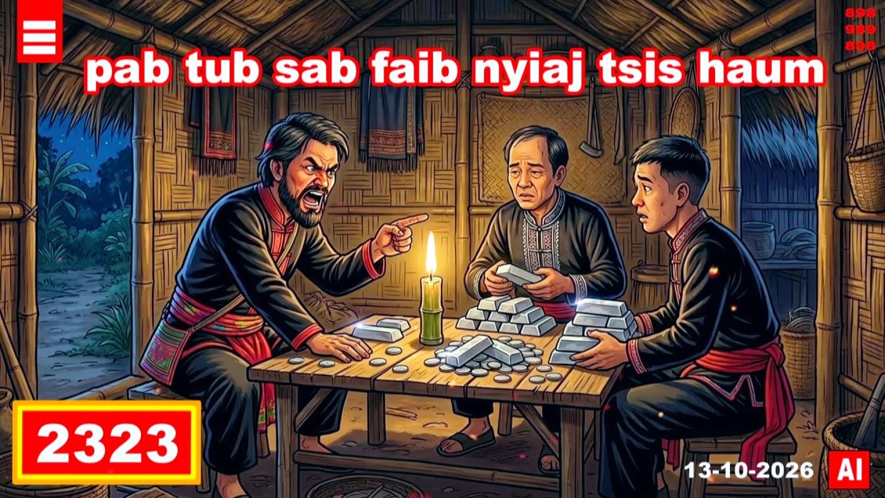 dab hais hmoob - 2323 - 13-4-2026 pab tub sab faib nyiaj tsis haum, คืนที่แบ่งเงิน, Unequal division