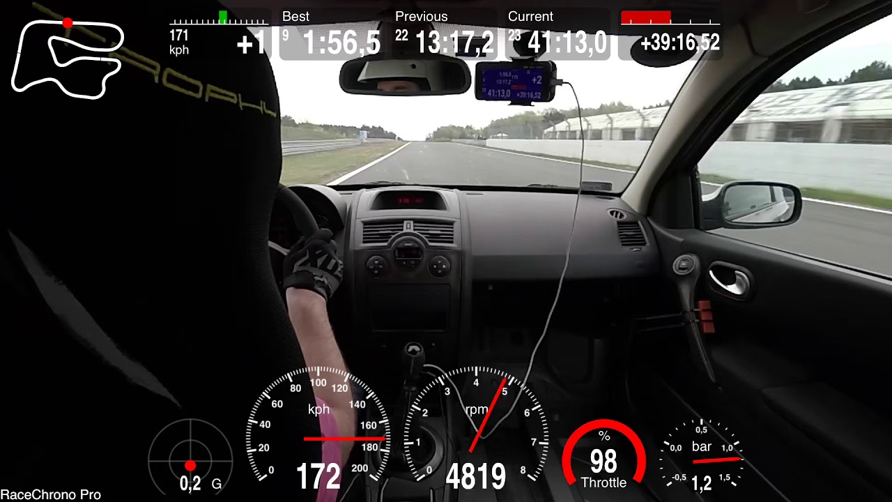 Renault Megane RS / Tor Poznań / 1:53.8