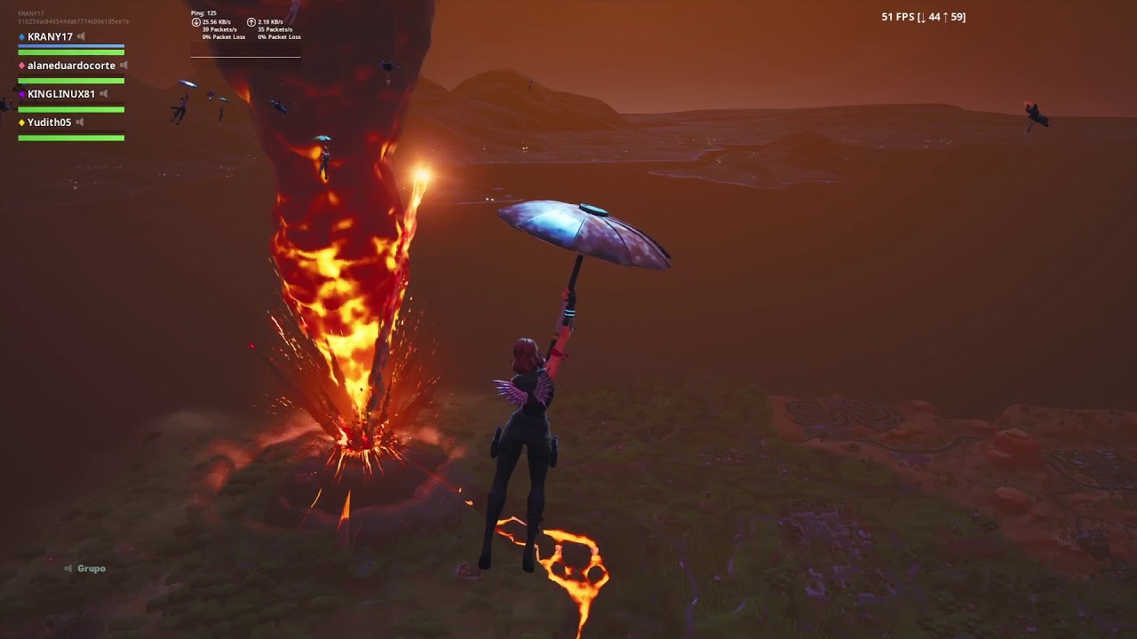 Evento en Fortnite Pisos Picados Destruido
