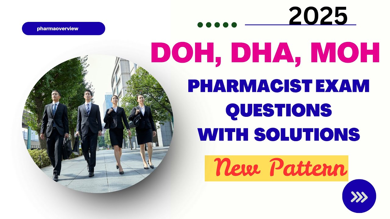 Top DOH, DHA, MOH Pharmacist Exam Questions with Answers (2025 Update)