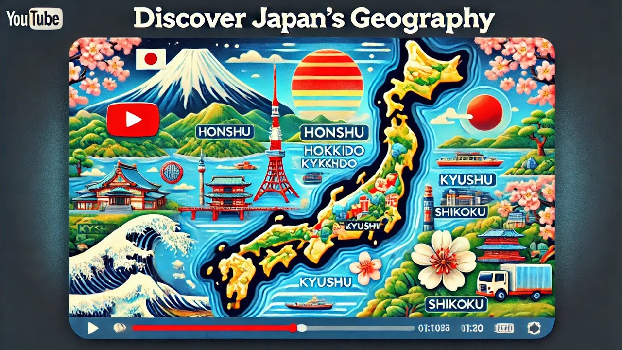 Japan Geography || BY GEOGRAPHY MODE || #Geographymode