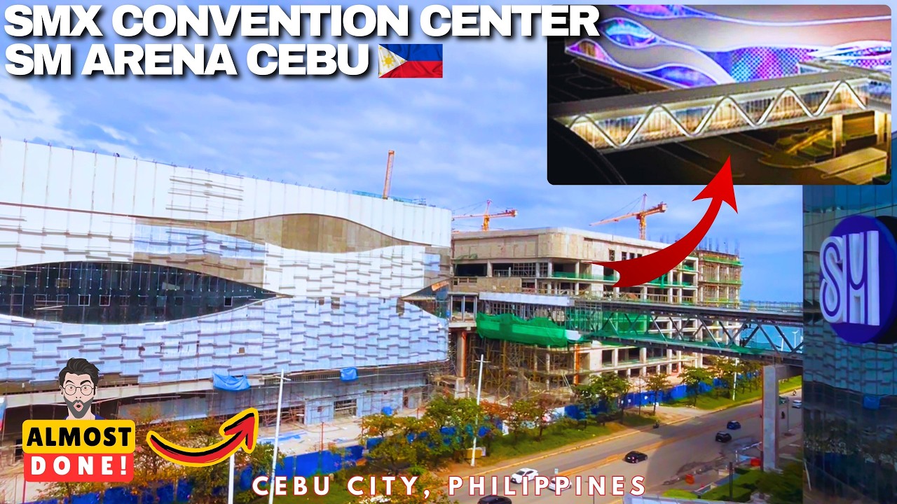 Строительство SM Seaside Arena и SMX Convention Center в Себу почти завершено❗❗Обновление информа...