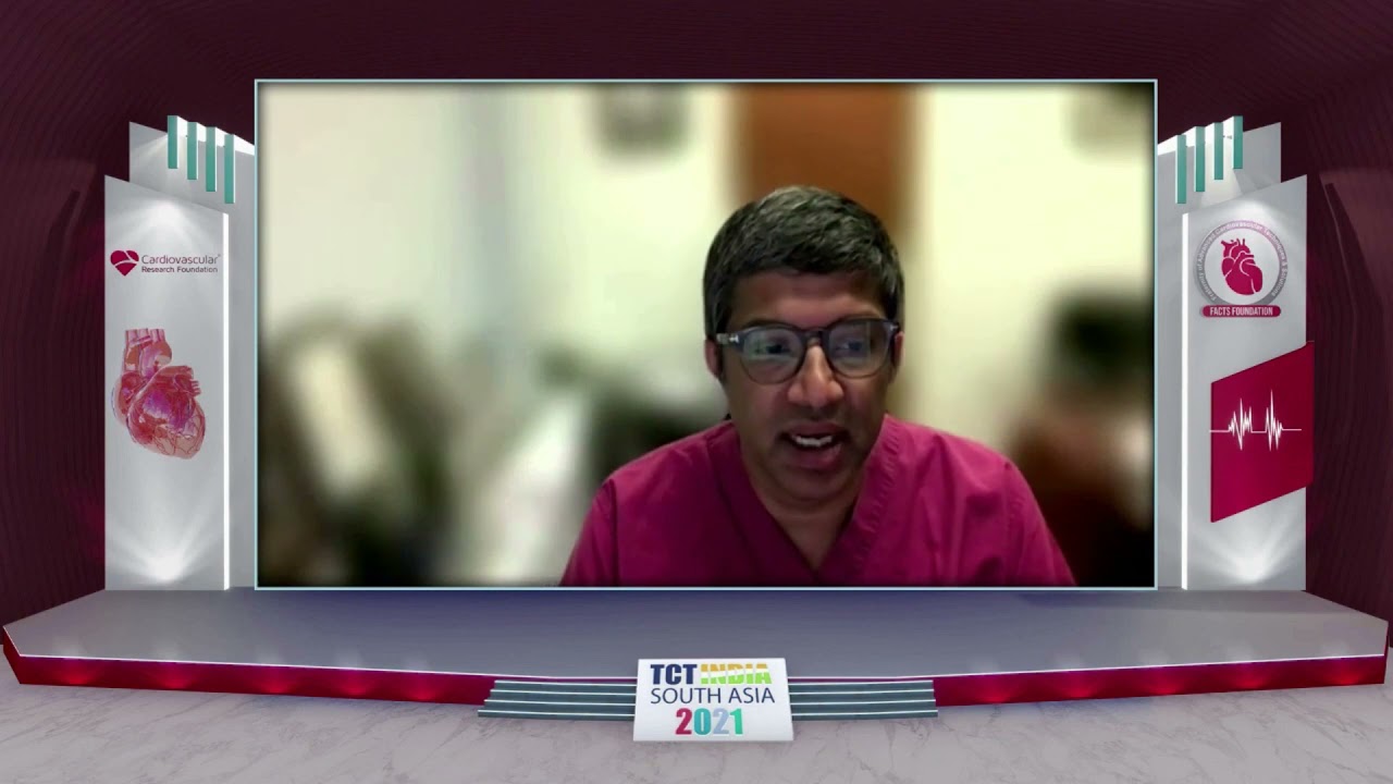 TCT 2021| TAVI with Navitor Valve with Flexnav System | Dr.Ganesh Manoharan | Arena 1 - Day 1