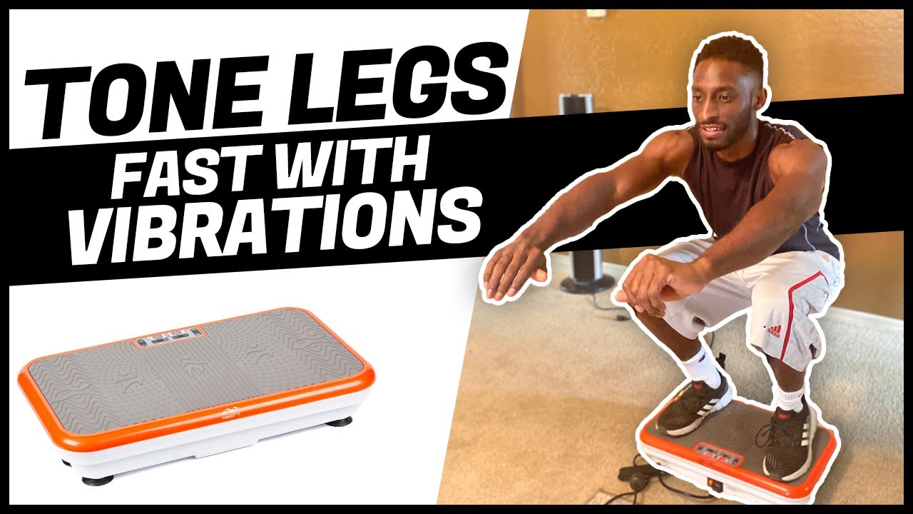 Lower Body Workout With Powerfit Elite| Whole Body Vibration Machine