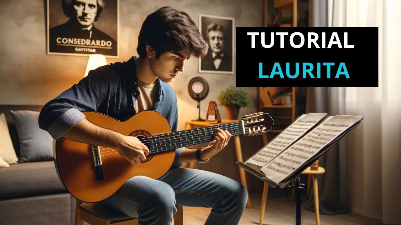 🎸 Aprende a Tocar 'Laurita' | Tutorial de Guitarra Clásica Completo - Escuela de Guitarra Online