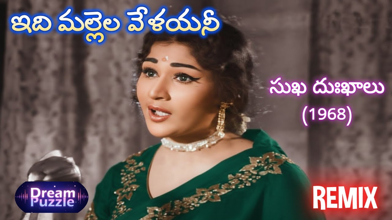 Idhi Mallela Velayani (Remix) | Lyrical Video | Sukha Dukhalu | Telugu Melodies