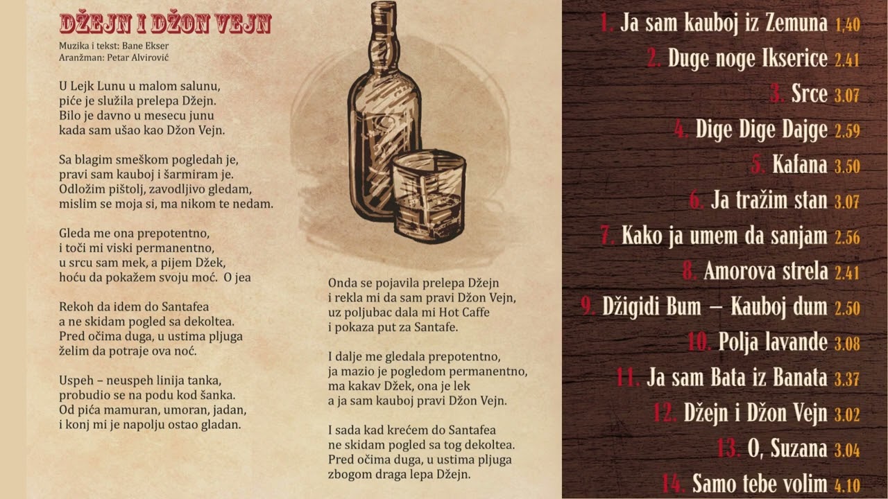 Džejn i Džon Vejn - Bane Ekser i Kauboji