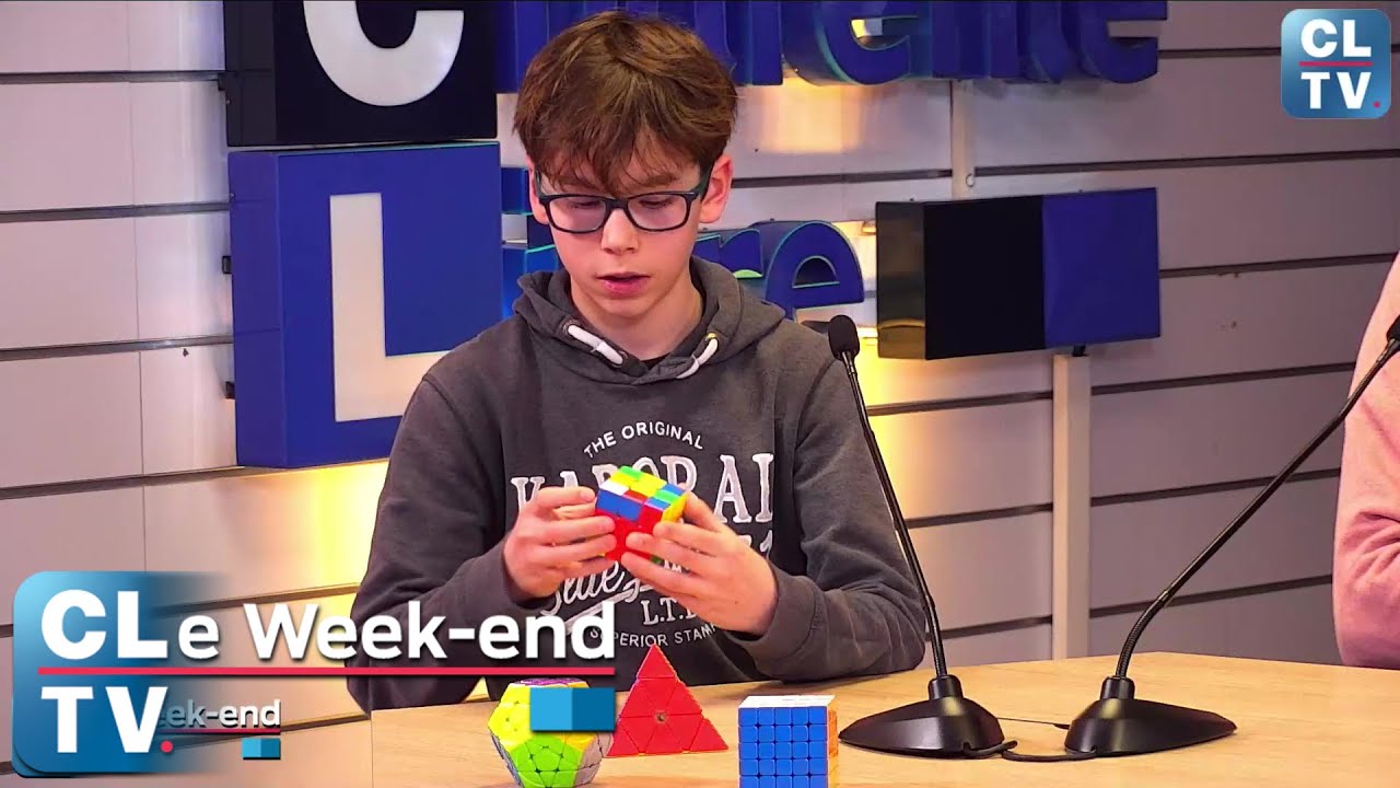 Une démo de Rubik’s cub par Hugo et des passionnés du cinéma itinérant - CLe Week-End #15