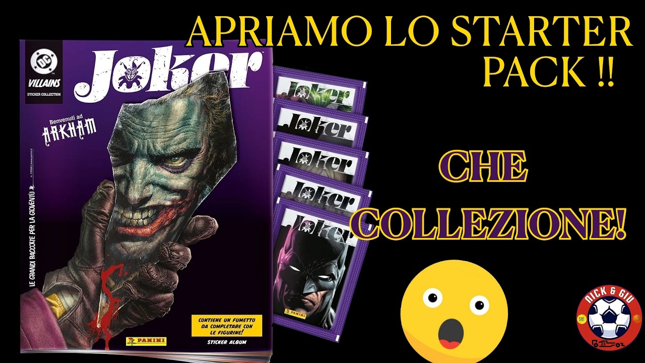 FIGURINE PANINI DC COMICS Welcome to Arkham Asylum | *Starter Pack Unboxing* 🤩