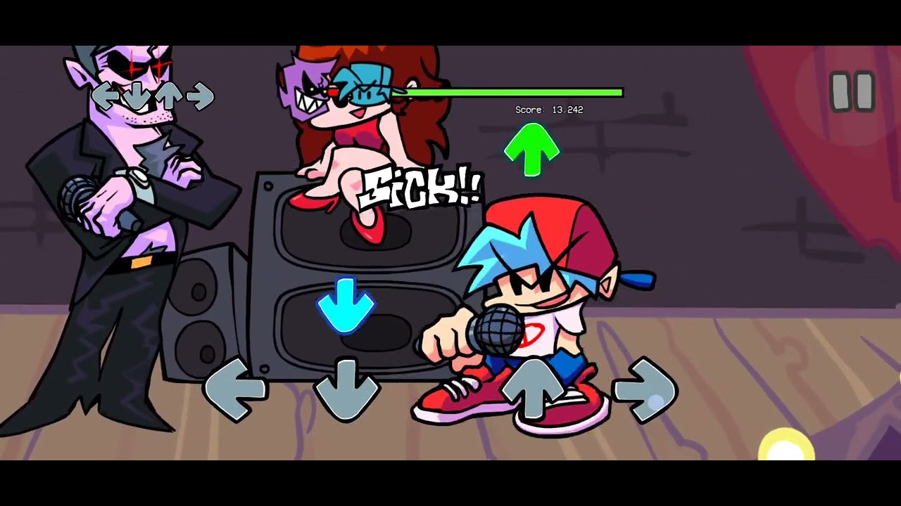 Today we're playing FNF ( I DO NOT OWN THIS AUDIO) ( accidental cussing )