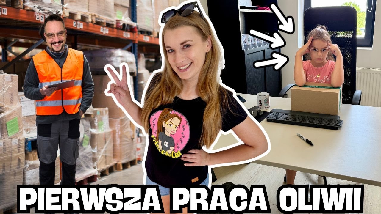 Jak minął Oliwii pierwszy dzień w pracy?💖