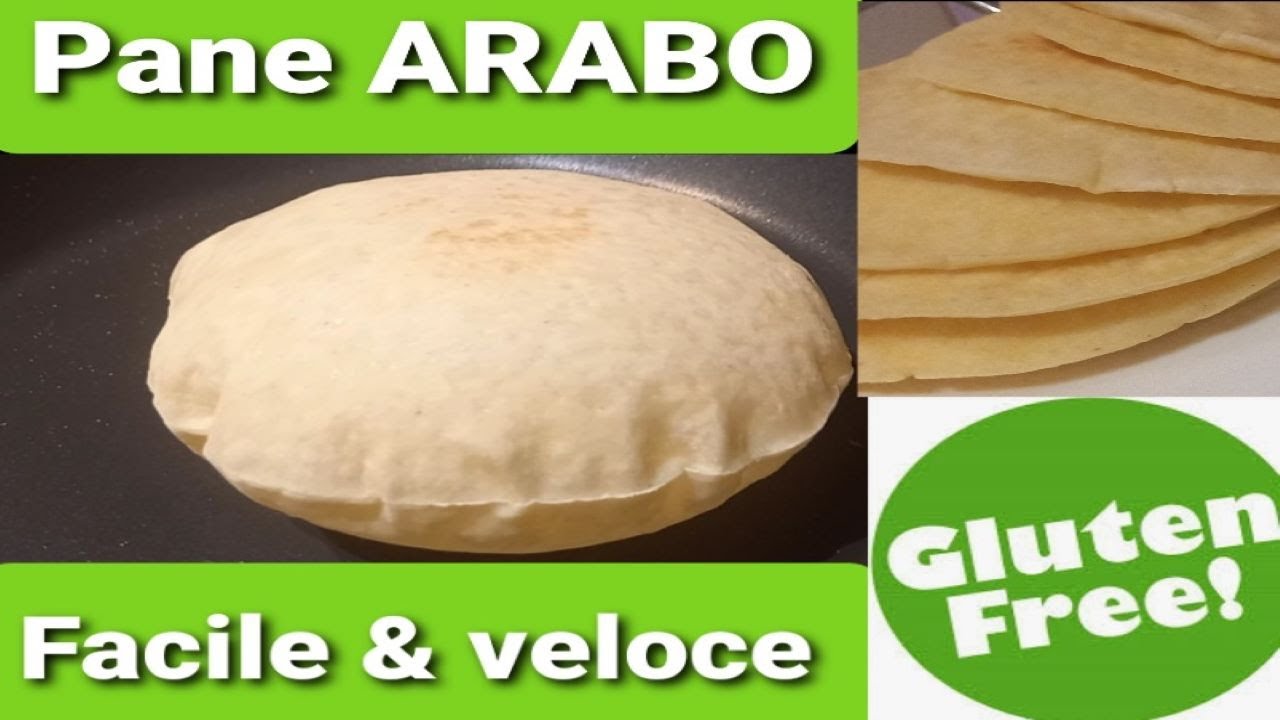 Pane Arabo in padella Senza glutine & senza lievitazione