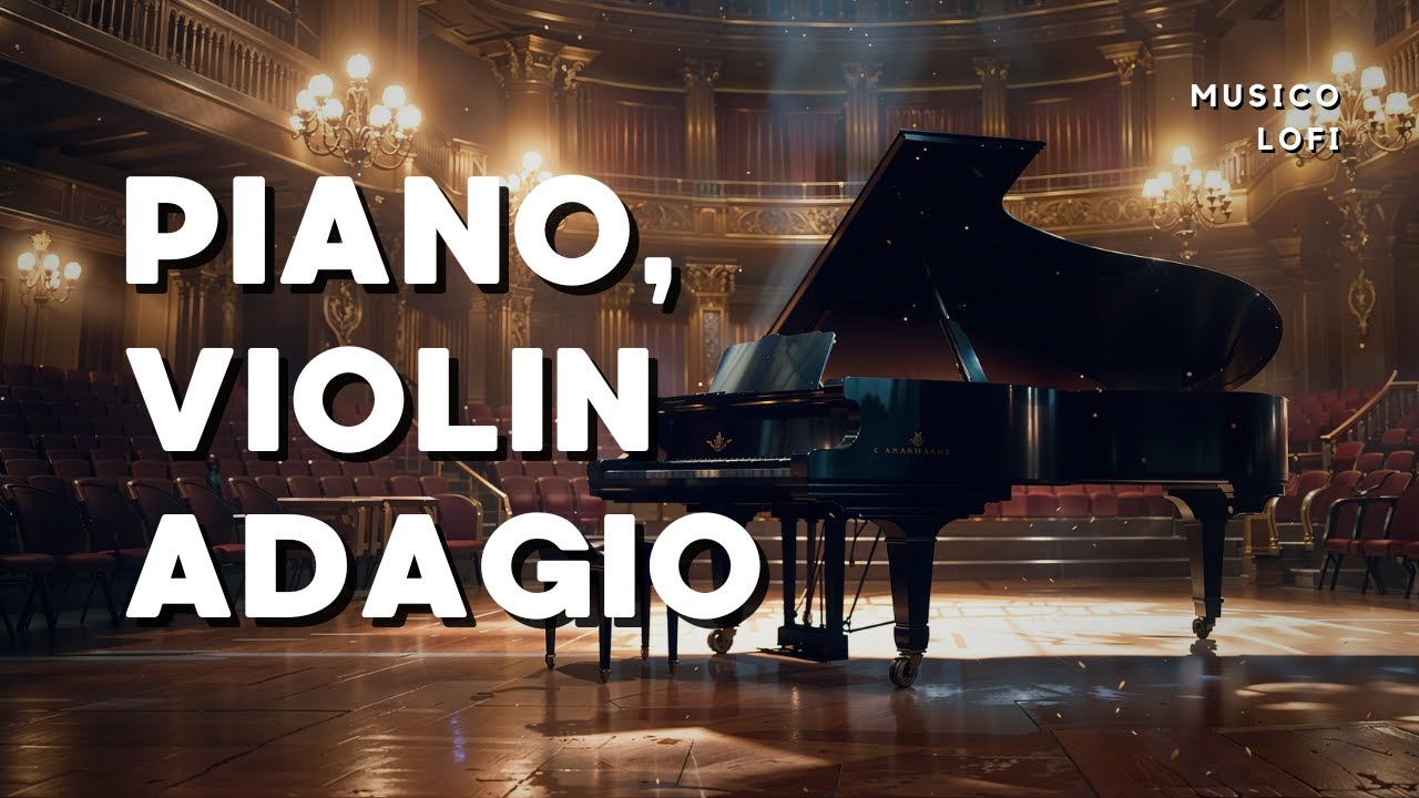 Calm Adagio Piano Violin &ndash; Emotional & Relaxing Classical Music