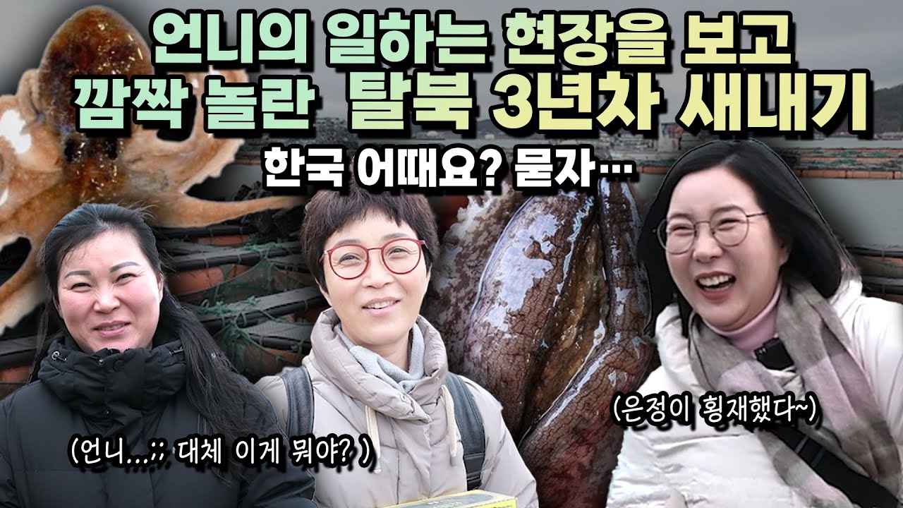 [이은영 브이로그 1부]언니의 일하는 현장을 보고 깜짝 놀란 탈북 3년차 새내기, 대한민국 어때요? 묻자&hellip;
