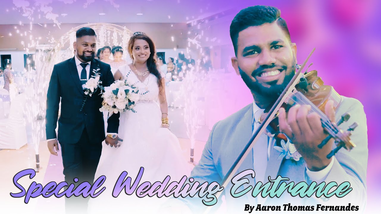 Valleno & Joyce Wedding Entrance Special || Live By Aaron Thomas Fernandes