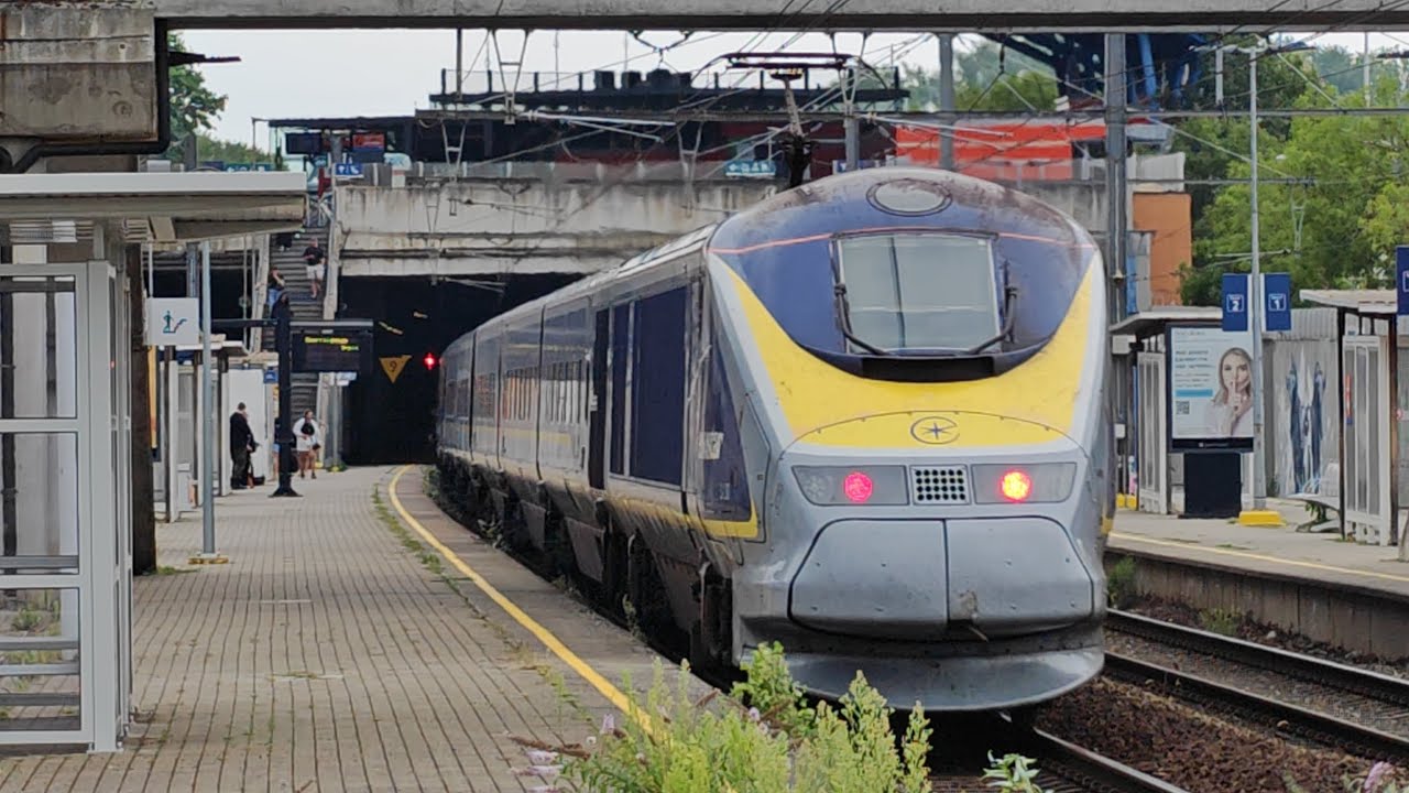 Eurostars, TGV et Infrabel à Hal !! 4K ( 16/08/25 ) PARTIE 1