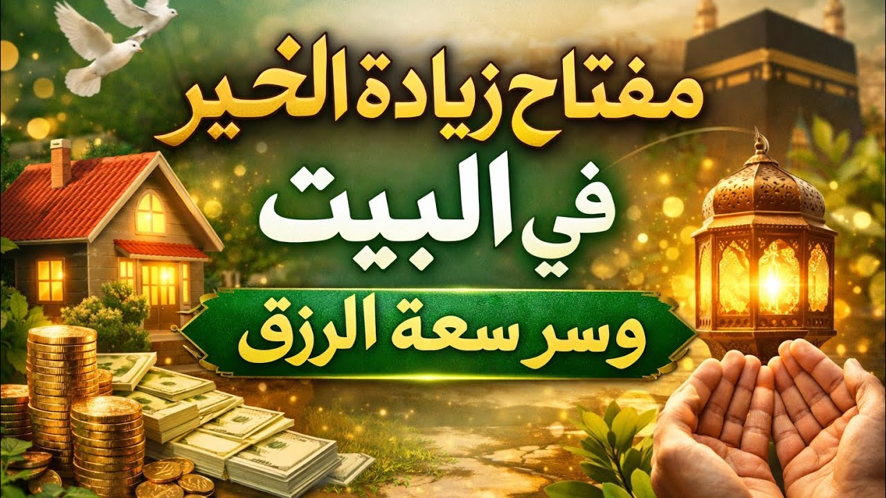 مفتاح زيادة الخير في البيت وسرّ سعة الرزق 🌿