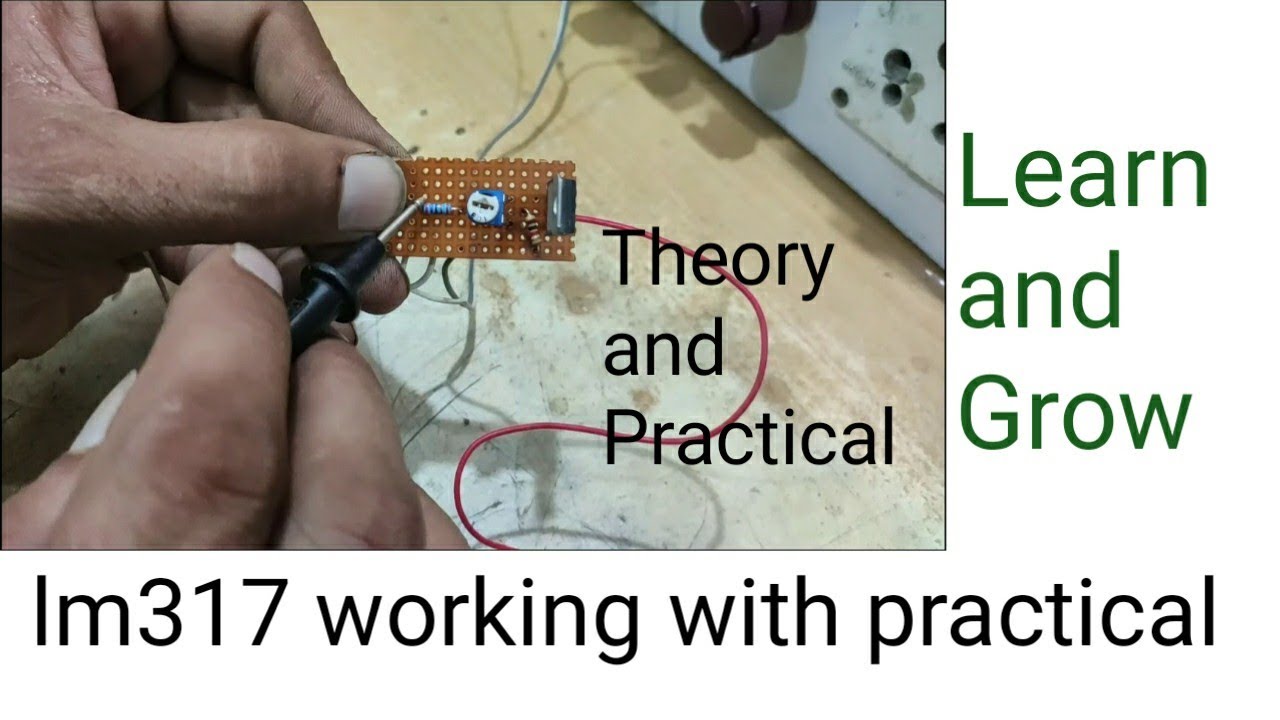 lm317 working as adjustable voltage regulator