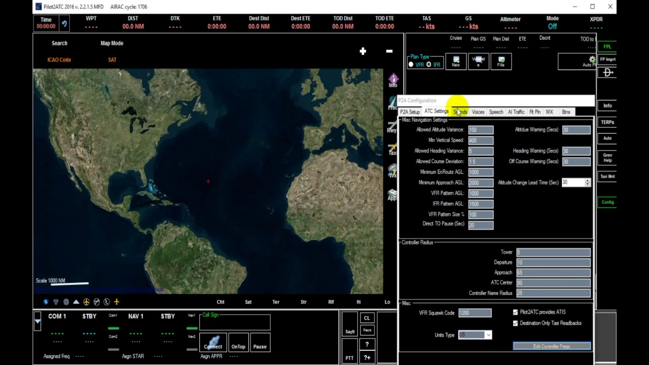 Pilot2ATC Quick Start - Configuration