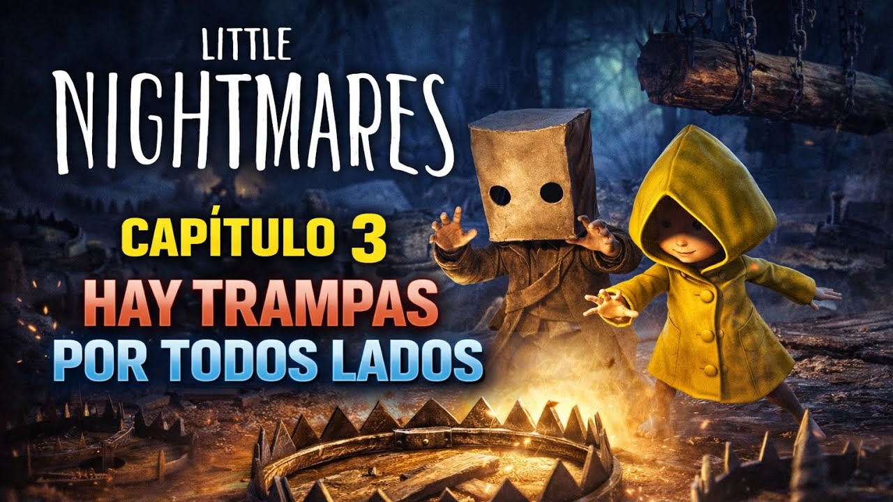 Hay trampas por todos lados 😱 #litlenightmares capítulo 3 