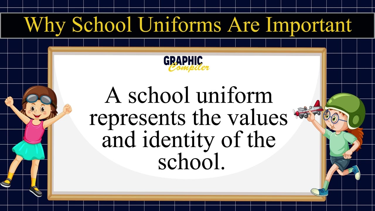 :🎓 Why School Uniforms Are Important | Short Essay for Kids 👕