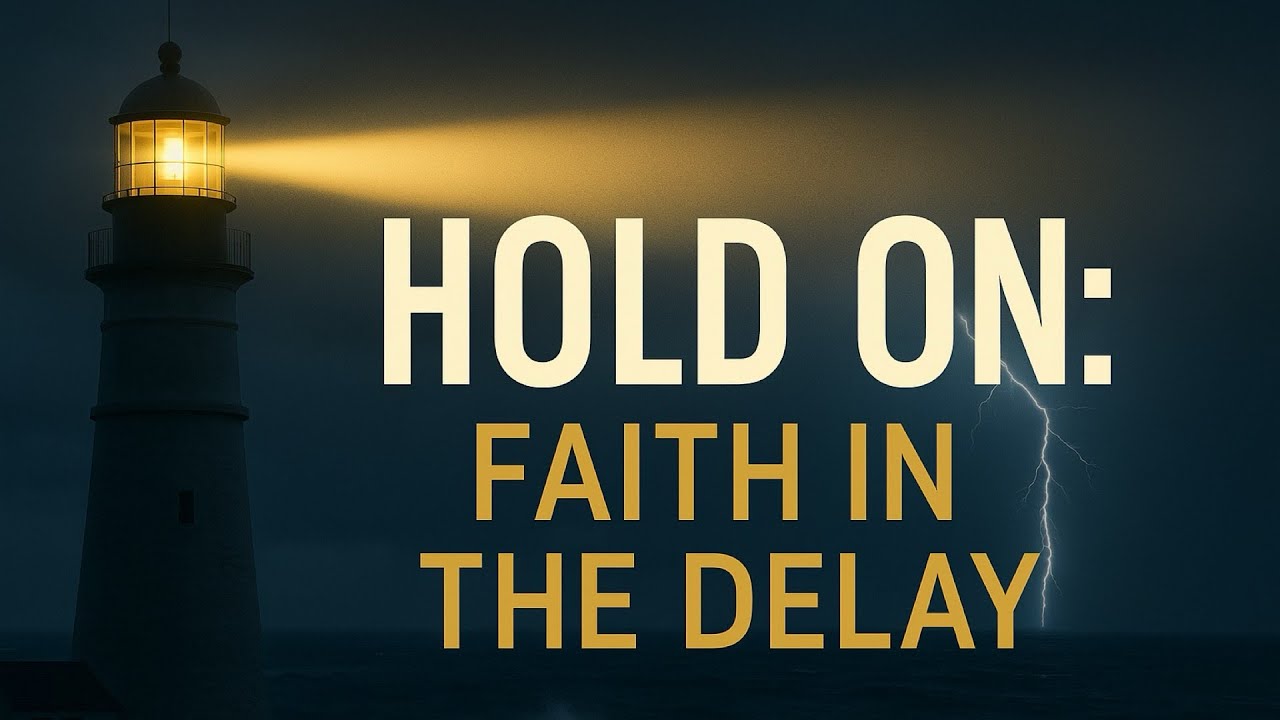 Hold On: Faith in the Delay | When God’s Promise Feels Late- Gerhard Goosen