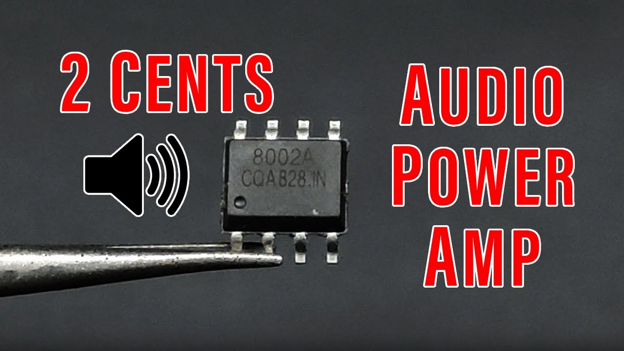 Can a 2 Cents Audio Amplifier Actually Work?