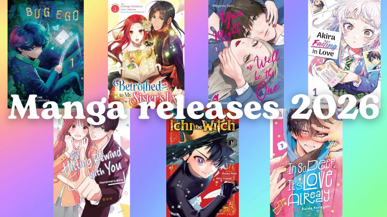 Most anticipated manga releases of 2026🤩