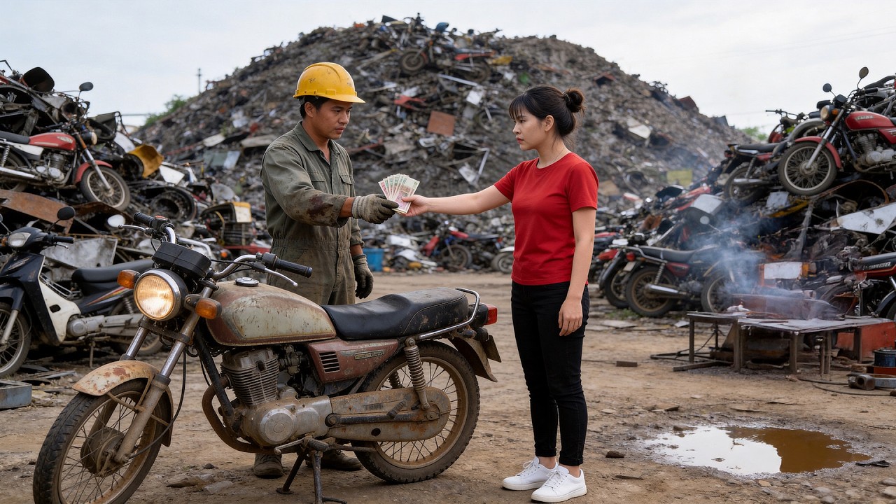 Girl Restores Old LIFAN Motorcycle Bought from a Junkyard - Full Restoration