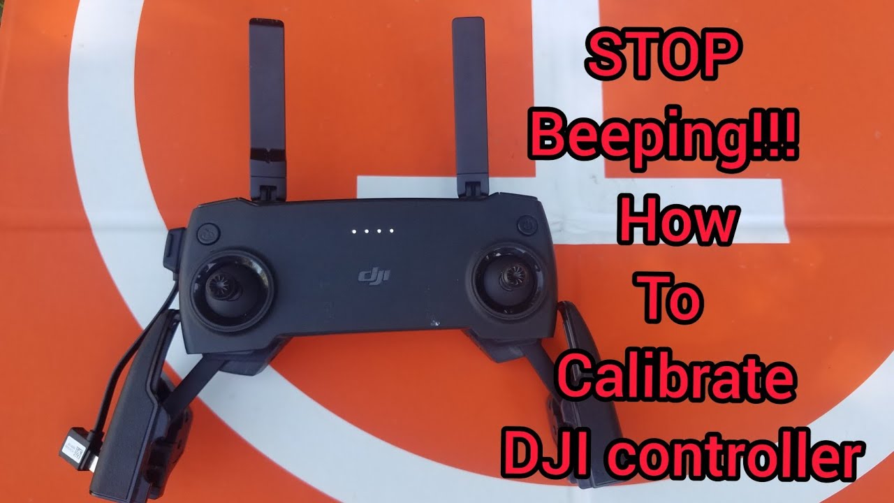 How to Fix Beeping DJI Controller!!! In 2 minutes