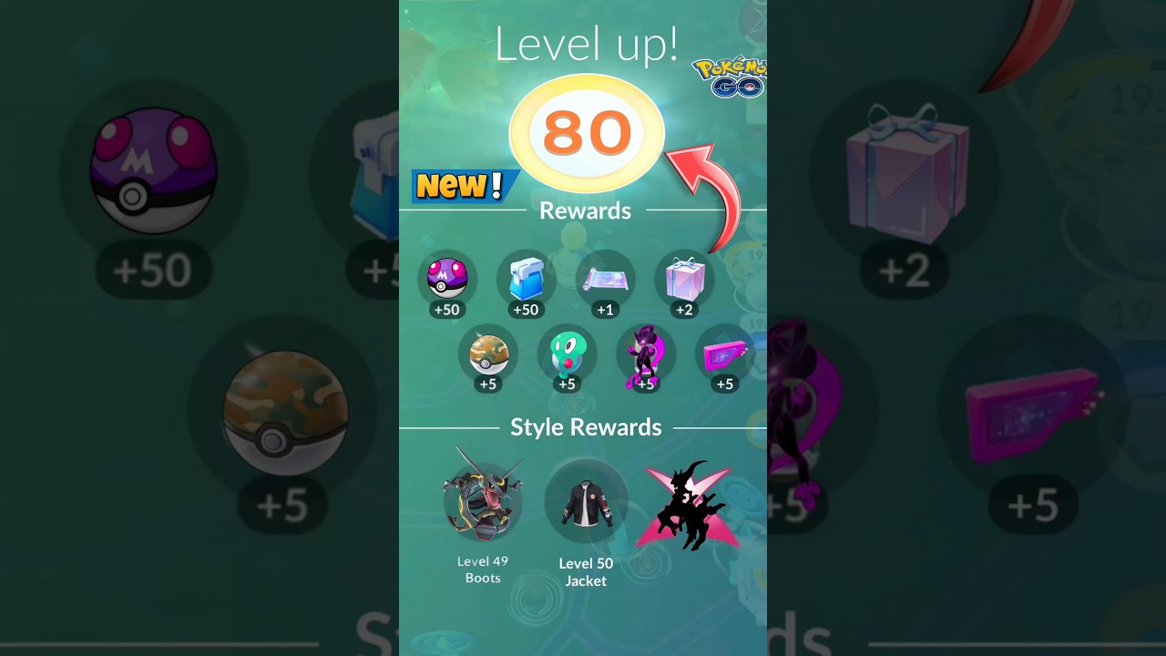 Наконец-то достигните максимального уровня до 80-го в Pok&eacute;mon GO