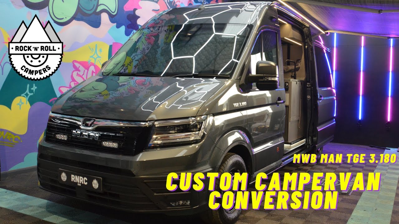 MWB MAN TGE 3.180 Custom Campervan Conversion | Rock N Roll Campers | UK Van Conversion