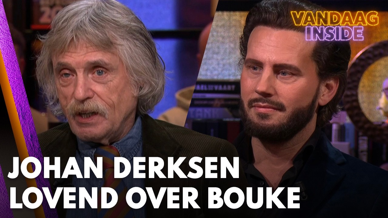 Johan Derksen lovend over Bouke: 'Heb in Amerika nooit een betere Elvis-zanger gezien'