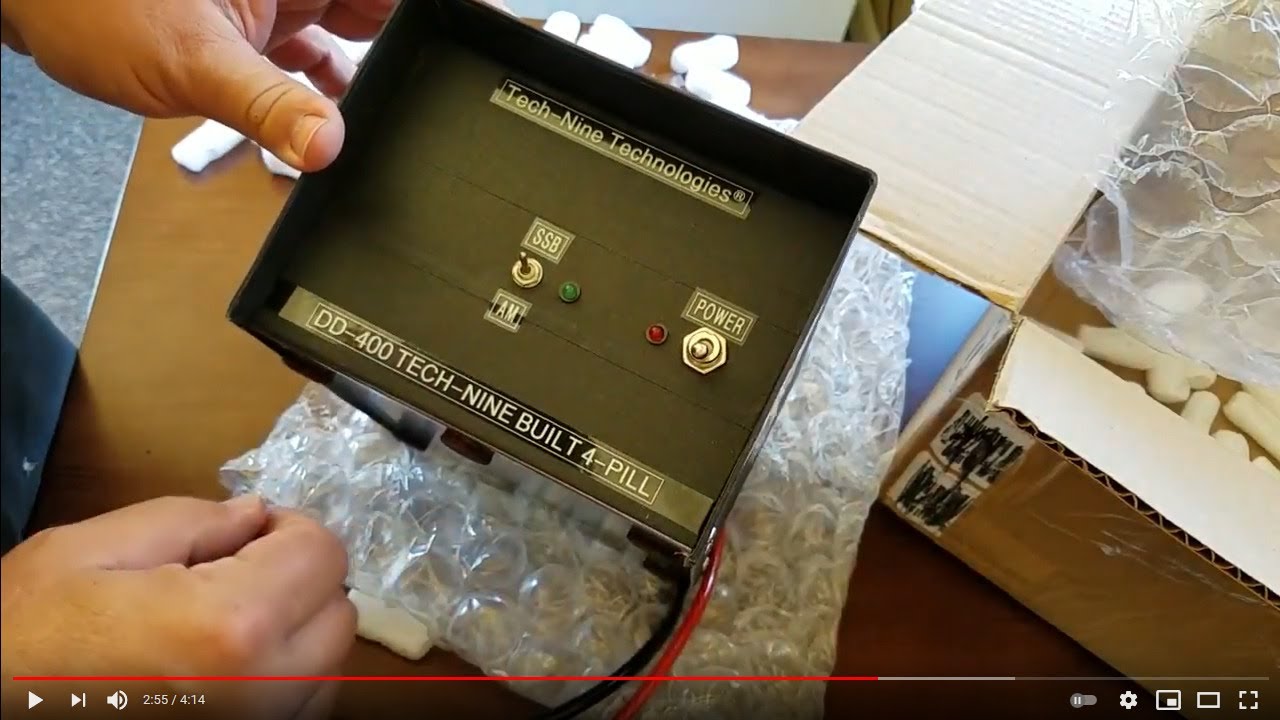 Tech Nine Technology DD 400 Linear Amplifier Unboxing